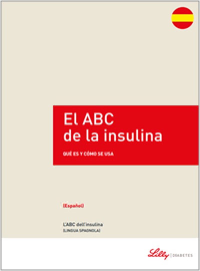 Copertina della guida multilingua sul diabete:L'ABC dell’insulina in spagnolo